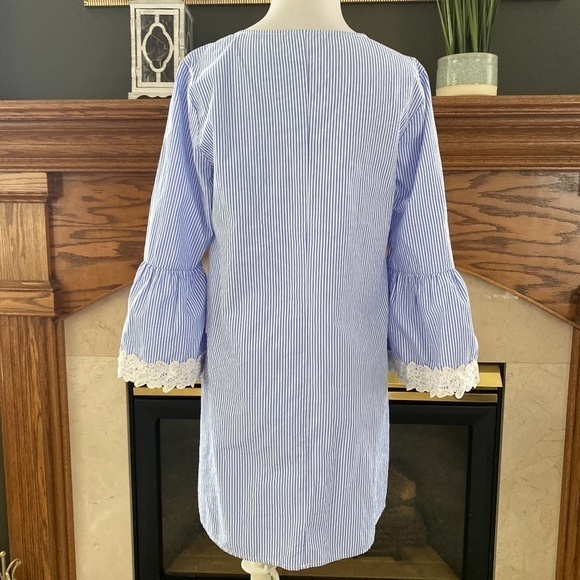 As U Wish Striped‎ Bell Sleeve Dress Sz. S - Picture 5 of 9